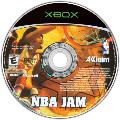 NBA Jam (USA) Game Disc